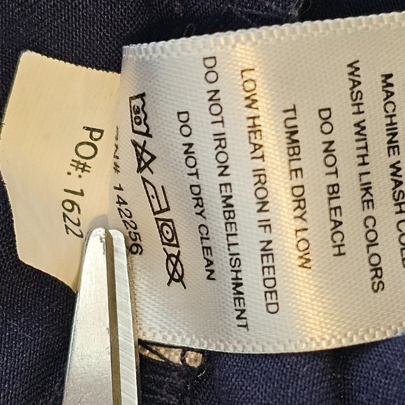 FIGS technical collection Navy Blue Scrub Top See Desc. Measurements‎ - Picture 3 of 8